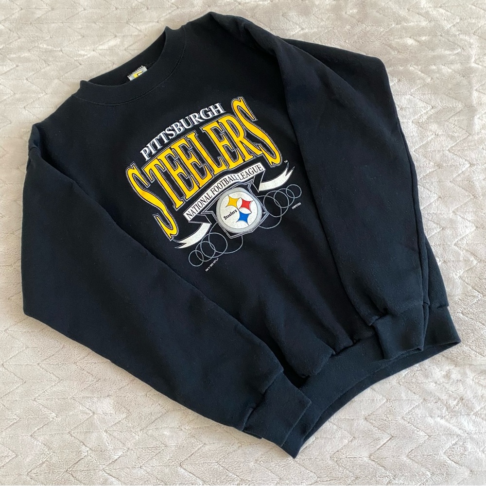 pittsburgh steelers • vintage 1993 national football league sweatshirt | XL